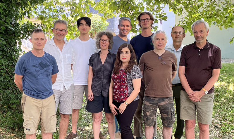 Photographie des membres de Geodesic, équipe lauréate du cristal collectif CNRS 2026